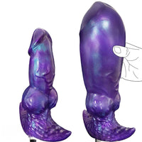6.29in Inflatable Dog Knot Silicone Dildo Hands-free Play Adult Toy