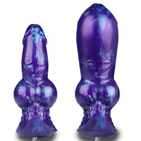 6.29in Inflatable Dog Knot Silicone Dildo Hands-free Play Adult Toy