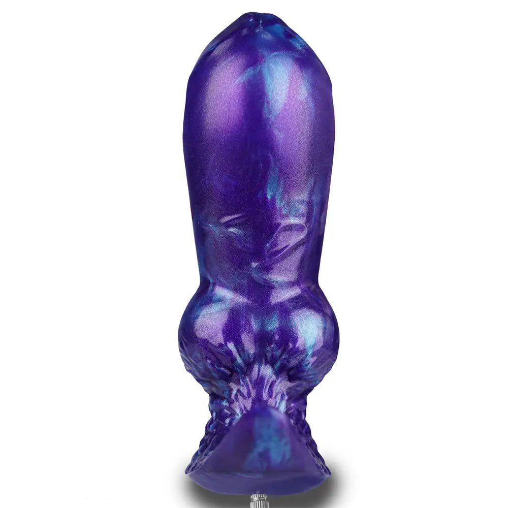 6.29in Inflatable Dog Knot Silicone Dildo Hands-free Play Adult Toy