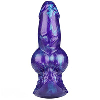 6.29in Inflatable Dog Knot Silicone Dildo Hands-free Play Adult Toy