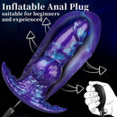 6.29in Inflatable Dog Knot Silicone Dildo Hands-free Play Adult Toy