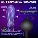 6.29in Inflatable Dog Knot Silicone Dildo Hands-free Play Adult Toy