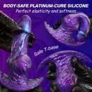 6.29in Inflatable Dog Knot Silicone Dildo Hands-free Play Adult Toy