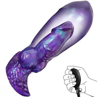 6.29in Inflatable Dog Knot Silicone Dildo Hands-free Play Adult Toy