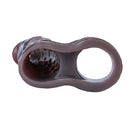 6.29in Platinum Silicone Penis Dildo Sleeve Silicone Prostate Massage Toy