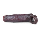 6.29in Platinum Silicone Penis Dildo Sleeve Silicone Prostate Massage Toy