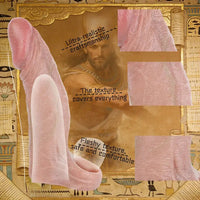 6.29in Real Feeling Skin Silicone Soft Dildo Sleeve For Durable Construction