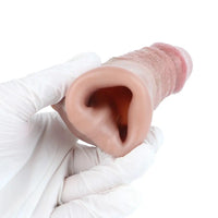 6.29in Real Feeling Skin Silicone Soft Dildo Sleeve For Durable Construction