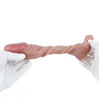 6.29in Real Feeling Skin Silicone Soft Dildo Sleeve For Durable Construction