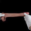 6.29in Real Feeling Skin Silicone Soft Dildo Sleeve For Durable Construction