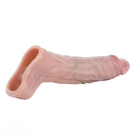 6.29in Realistic Silicone Soft Cock Sleeve Dildo For Female Masturbation