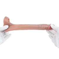 6.29in Realistic Silicone Soft Cock Sleeve Dildo For Female Masturbation