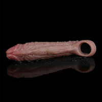 6.29in Realistic Silicone Soft Cock Sleeve Dildo For Female Masturbation