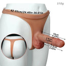 6.29in Soft Silicone Strap on Real Dildo Panty Sex Toy For G-Spot Love Toy