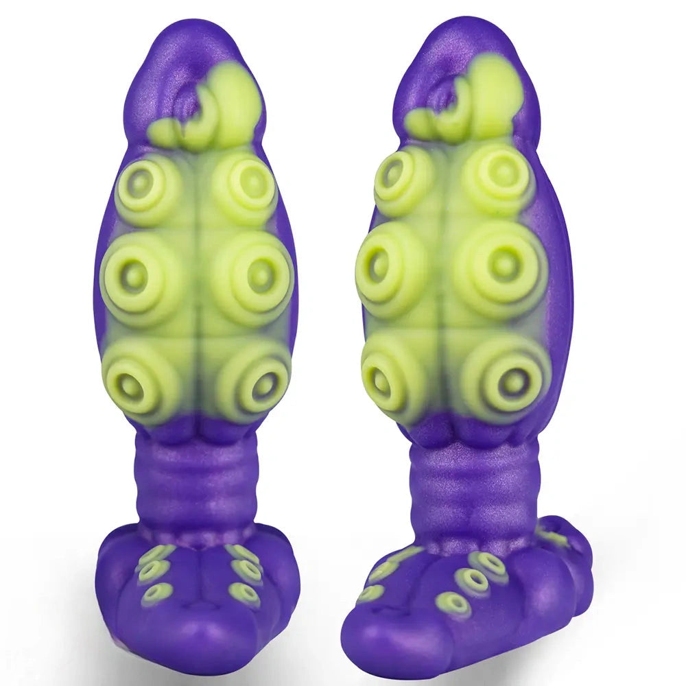 6.29in Tentacle Fantasy Creature Silicone Soft Dildo Female Vestibular Dilator