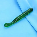 6.2in 7.5in 7.7in Multiple Colors Fruit Vegetable Crystal Glass Anal Plug Dildo