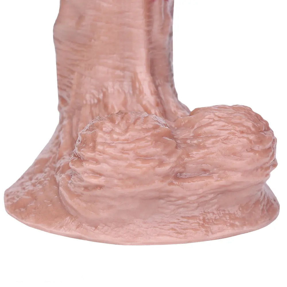 6.37in Double Density Silicone Soft Ejaculating Woman Skin Feel Dildo