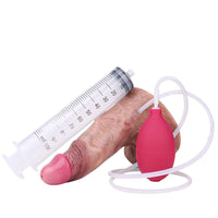 6.37in Double Density Silicone Soft Ejaculating Woman Skin Feel Dildo