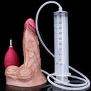 6.37in Double Density Silicone Soft Ejaculating Woman Skin Feel Dildo