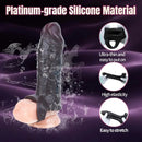 6.37in Skin-Tone Lifelike Skin Silicone Dildo Sleeve 18+ Adult Product