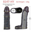 6.37in Skin-Tone Lifelike Skin Silicone Dildo Sleeve 18+ Adult Product