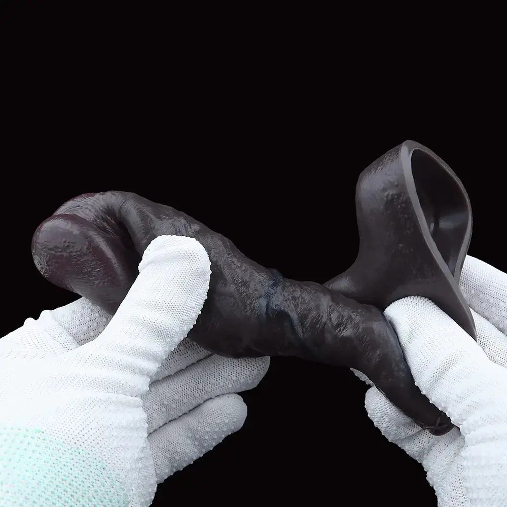 6.37in Skin-Tone Lifelike Skin Silicone Dildo Sleeve 18+ Adult Product