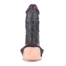 6.37in Skin-Tone Lifelike Skin Silicone Dildo Sleeve 18+ Adult Product