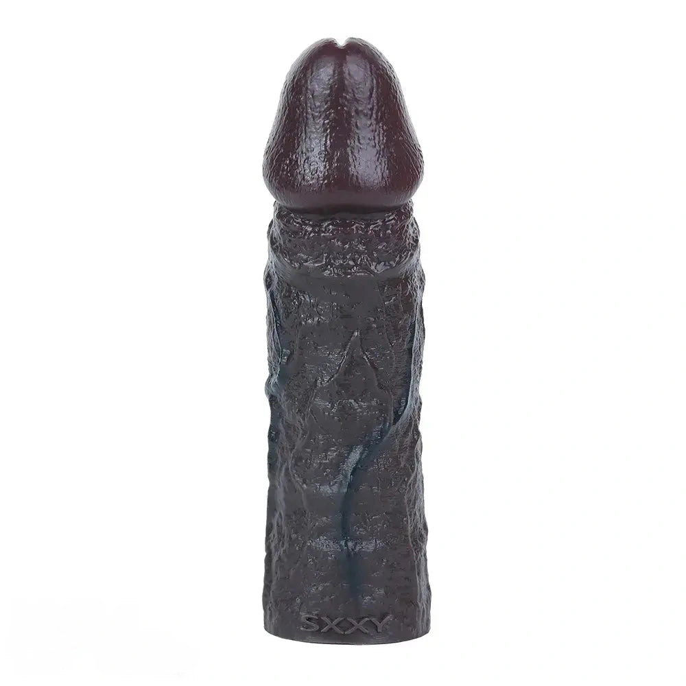 6.37in Skin-Tone Lifelike Skin Silicone Dildo Sleeve 18+ Adult Product