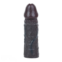 6.37in Skin-Tone Lifelike Skin Silicone Dildo Sleeve 18+ Adult Product