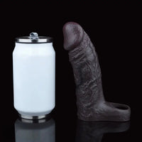 6.37in Skin-Tone Lifelike Skin Silicone Dildo Sleeve 18+ Adult Product