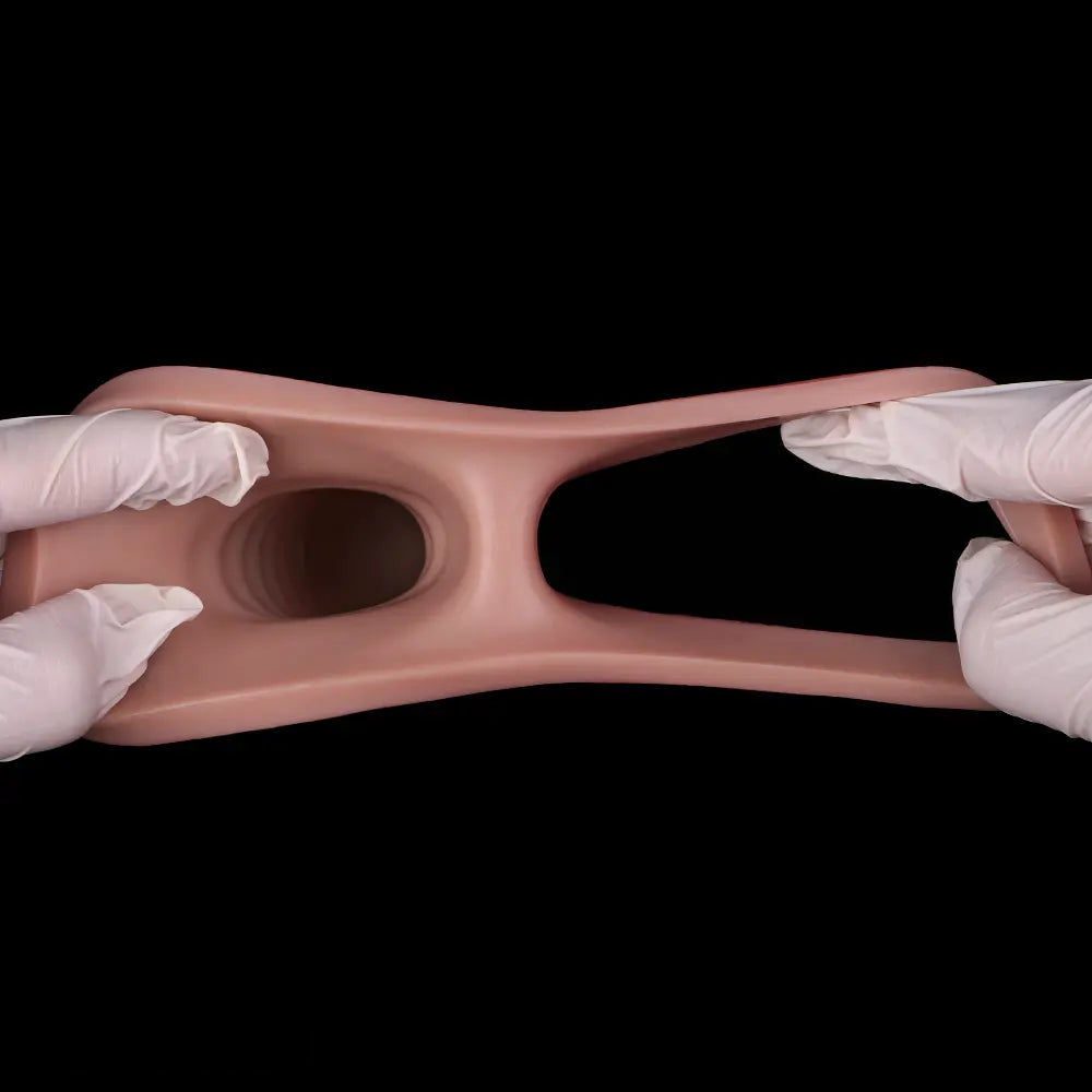 6.37in Vacuum Hollow Cock Sleeve Dildo For Lengthened Thickened