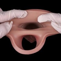 6.37in Vacuum Hollow Cock Sleeve Dildo For Lengthened Thickened