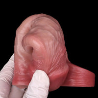 6.37in Vacuum Hollow Cock Sleeve Dildo For Lengthened Thickened