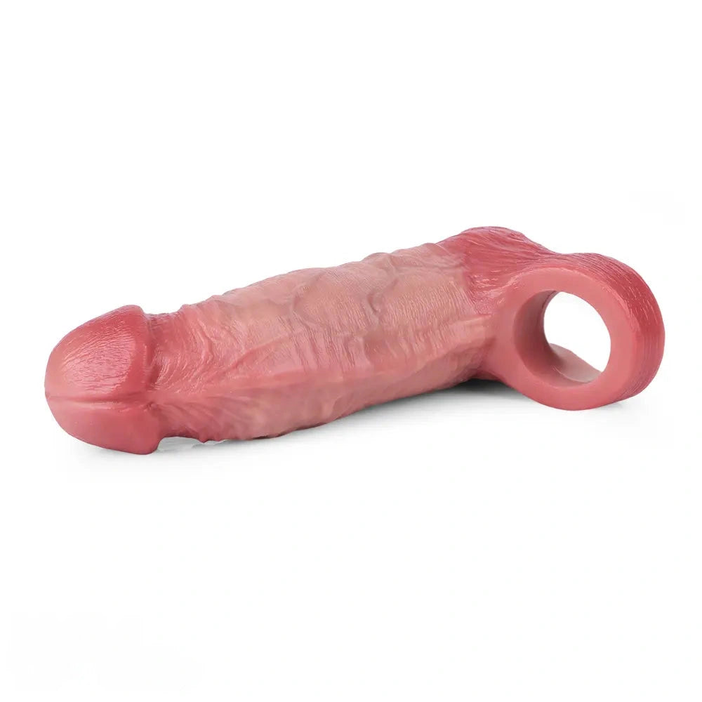 6.37in Vacuum Hollow Cock Sleeve Dildo For Lengthened Thickened