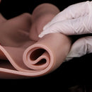 6.37in Wearable Silicone Cock Dildo Pants Real Skin with Hollow Cock Sleeve