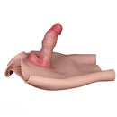 6.37in Wearable Silicone Cock Dildo Pants Real Skin with Hollow Cock Sleeve