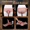 6.37in Wearable Silicone Dildo Pants Real Skin with Hollow Soft Cock Sleeve