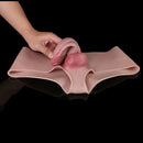 6.37in Wearable Silicone Dildo Pants Real Skin with Hollow Soft Cock Sleeve