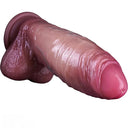 6.38in 6.69in 7.28in Silicone Soft Thick Dildo For Female Manual Masturbation