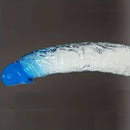 6.38in Gradient Clear Male Dildo For Stimulation Massager Sex Pleasure
