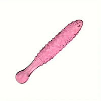 6.3in 6.69in 7.87in Crystal Glass Spiked Dildo Penis Self-Pleasure Toy