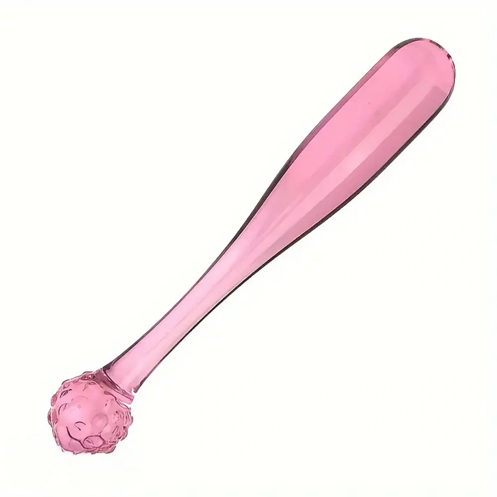 6.3in 6.69in 7.87in Crystal Glass Spiked Dildo Penis Self-Pleasure Toy