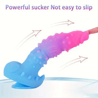 6.3in 7.08in 7.87in 9.05in 10.23in Silicone Fantasy Soft Dildo Sex Toy