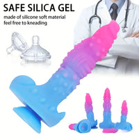 6.3in 7.08in 7.87in 9.05in 10.23in Silicone Fantasy Soft Dildo Sex Toy