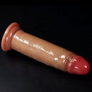 6.3in 7.08in 7.87in SML Real Uncut Dildo With Sliding Skin Sex Toy