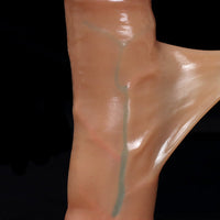 6.3in 7.08in 7.87in SML Real Uncut Dildo With Sliding Skin Sex Toy