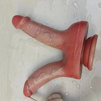 6.3in 7.09in Realistic Double Ended Dildo For Double Penetration Pleasure