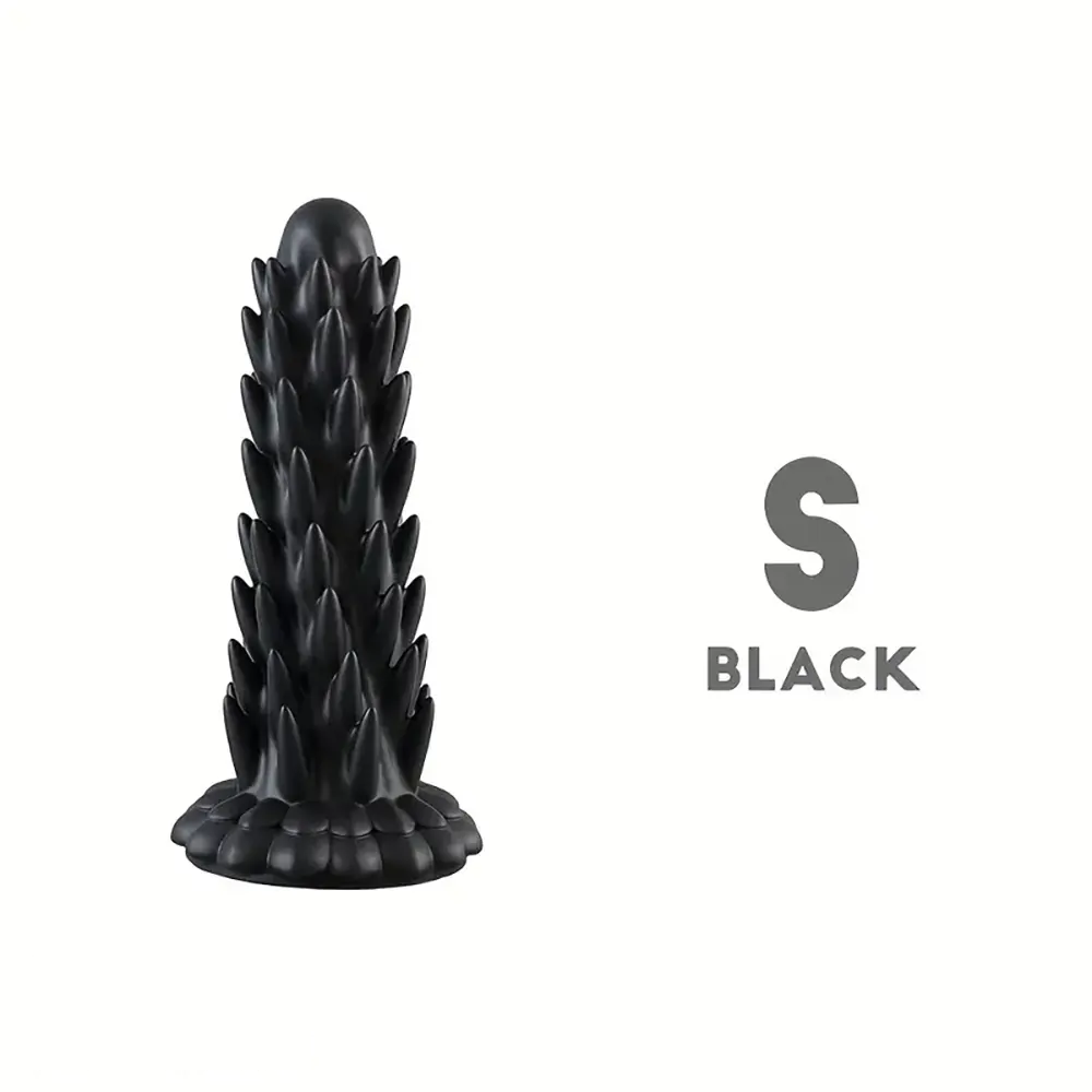6.3in 7.48in 9.06in Colorful Luminous Hedgehog spiked Dildo For SM