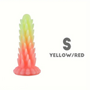 6.3in 7.48in 9.06in Colorful Luminous Hedgehog spiked Dildo For SM