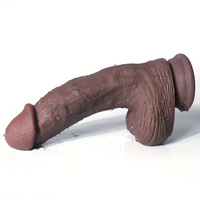 6.3in 7.48in 9.45in Silicone Realistic Huge Penis Skin Sensation Dildo